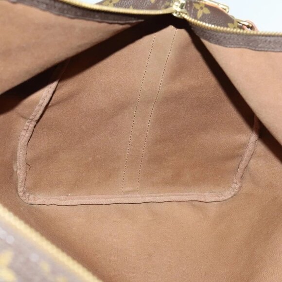 LOUIS VUITTON Monogram Keepall Bandouliere 60 Boston Bag M41412 LV Auth 140306 - Picture 12 of 16